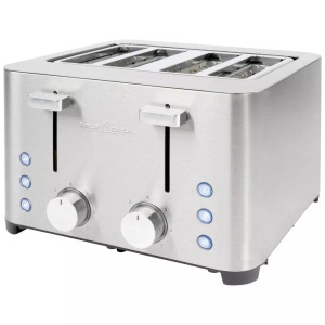 Profi Cook, Profi Cook PC-TA 1252 Toaster mit Brötchenaufsatz Edelstahl, Profi Cook - Toaster PC-TA 1252