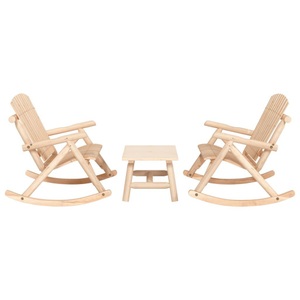 vidaXL, vidaXL 3-tlg. Garten-Lounge-Set Massivholz Fichte