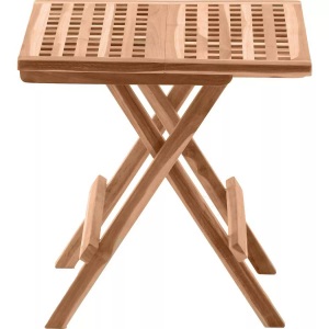 mutoni Garten, Garten Beistelltisch Teak 50x50, Garten Beistelltisch Teak 50x50