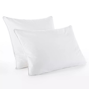 LA REDOUTE INTERIEURS - BEST, Festes Kopfkissen mit Milbenschutz Festes Kopfkissen mit Milbenschutz, La Redoute Intérieurs - Festes Latexkissen mit variabler Füllung & Milbenschutz, 65x65cm, Weiss