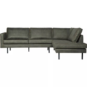 mutoni casual, Ecksofa Rodeo Rechts Army, Ecksofa Rodeo rechts Recycling Leder Army 266x213