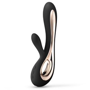 Lelo, Soraya 2, Lelo Soraya 2 Rabbit Vibrator, Anfängergeeignet, Schwarz - Amorana
