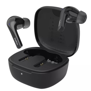 Belkin, BELKIN In Ear Kopfhörer Motion Schwarz On ? Over Bluetooth oder Kabel, Belkin In-Ear-Kopfhörer Motion Schwarz