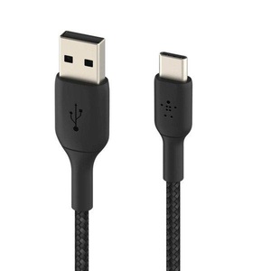 Belkin, Belkin USB Typ C - A Kabel 1 m, Belkin USB-Ladekabel Braided Boost Charge USB A - USB C 1 m