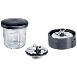Bosch, Bosch MUZ 45 XCG 1 - Multizerkleinerer (Schwarz), Bosch MUZ45XCG1 3 in 1 Multi Zerkleinerer Zubehör