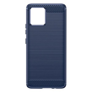 Avizar, Carbon Hülle Motorola Moto G72, Avizar - Carbon Hülle Motorola Moto G72, Nachtblau