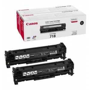 Canon, Toner schwarz CRG-718BK, Canon - 718 (bk), One Size