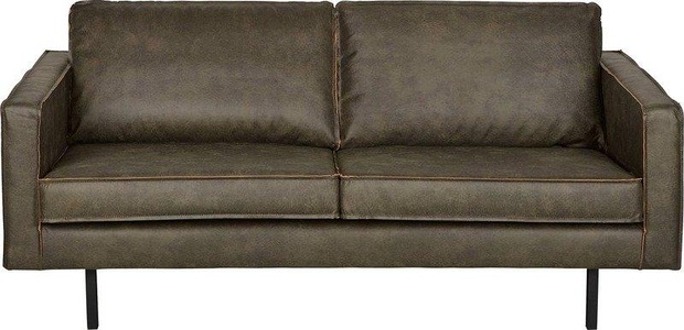 mutoni casual, Sofa Rodeo 2.5 Sitzer Army, Sofa Rodeo 2.5-Sitzer Recycling Leder Army 190