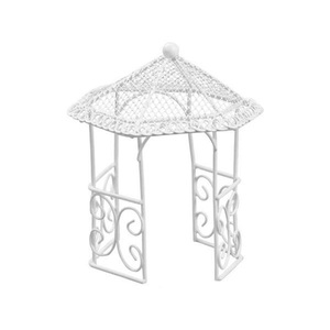 HobbyFun, HobbyFun Mini-Utensilien Pavillon 14 cm, Weiss, HobbyFun Mini-Utensilien Pavillon 14 cm, Weiss