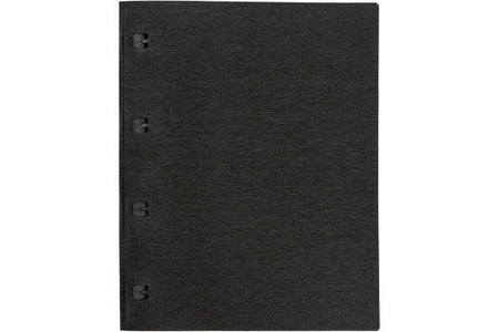 Kolma, Kolma Schnellheft LineaVerde A4 XL, Kolma Schnellhefter XL, LineaVerde, A4, schwarz, PP, Sand, recycling, 11.026.06