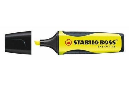 Stabilo, STABILO Textmarker BOSS EXECUT. 2-5mm 73/14 gelb, Stabilo BOSS EXECUTIVE 73, 2-5mm, gelb, Textmarker, 73/14