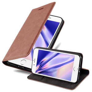 Cadorabo, Hülle für Apple iPhone 7 / 7S / 8 / SE 2020 Magnetverschluss, Kartenfach, 