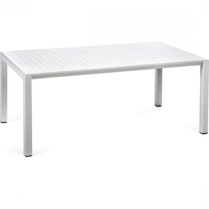 Nardi, Nardi - Aria 100 - White, Garten Beistelltisch Aria weiss 60x100