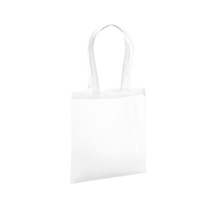 Westford Mill, Tragetasche Premium, Biobaumwolle Damen Weiss ONE SIZE, Westford Mill - Tragetasche Premium, Bio, für Damen, Weiss, One Size