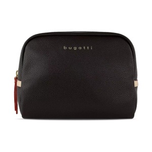 Bugatti, bugatti Kosmetiktasche »ELLA«, (1 tlg.), Bugatti - Ella breite Kosmetiktasche, One Size, Braun