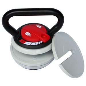 Gladiatorfit, GladiatorFit Verstellbare Kettlebell mit variabler Last aus Stahl : 18 KG Kettlebell, GladiatorFit - Verstellbare Kettlebell mit variabler Last aus Stahl, 18KG, Multicolor