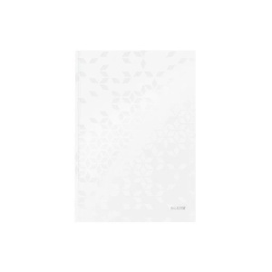 undefined, Leitz Notizbuch WOW A4 liniert, perlweiß, Leitz Notizbuch WOW, A4, liniert, perl weiss, 90g, 995561