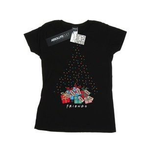 FRIENDS, Christmas Tree Lights Tshirt Damen Schwarz XXL