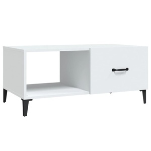 vidaXL, vidaXL Couchtisch Weiß 90x50x40 cm Holzwerkstoff