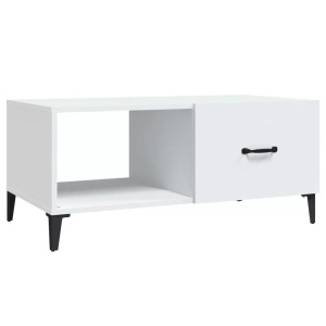 vidaXL, vidaXL Couchtisch Weiß 90x50x40 cm Holzwerkstoff