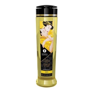 Shunga, Erotic Massage Oil, Shunga Serenity Massageöl, Monoi, Transparent, 240 Ml - Amorana