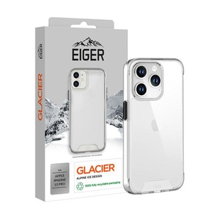EIGER, Eiger Glacier Case iPhone 15 Pro Smartphone Hülle, Eiger iPhone 15 Pro Glacier Case transparent