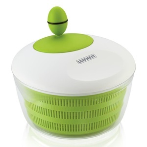 Leifheit, Leifheit 23069 0 Salatschleuder Green - Salatschleuder (Weiss, grün), 