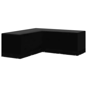 vidaXL, vidaXL Gartenmöbel-Abdeckung L-Form 12 Ösen 250×250×90 cm, vidaXL Gartenmöbel-Abdeckung L-Form 12 Ösen 250x250x90 cm