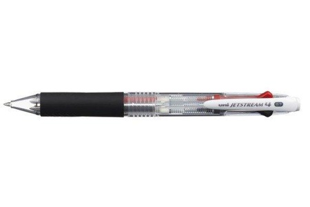 uni-ball, UNI-BALL Jetstream 4 Farben 0.7mm SXE4-500-07T transparent