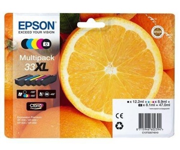Epson, Epson Oranges Multipack 5-colours 33XL Claria Premium Ink, 