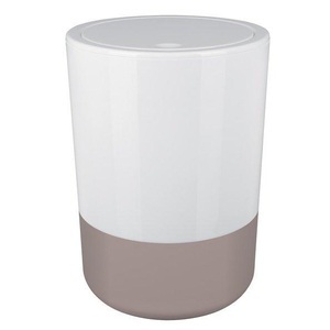 Spirella, Spirella - Abfalleimer Moji - Weiss und Taupe, 