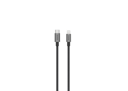 undefined, Usb-C auf Lightning USB Kabel, Sharge - USB-C auf Lightning Geflochten Kabel, Schwarz, One Size