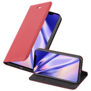 Cadorabo, Hülle für Apple iPhone XS MAX Magnetverschluss, Kartenfach, Cadorabo - Hülle für Apple iPhone XS MAX Magnetverschluss, Kartenfach, Rot