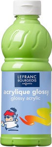 Opitec, Opitec - Acrylfarbe Glänzend Glossy, 500 Ml Anisgrün, LEFRANC Acrylfarbe Glossy 500 ml, Anis