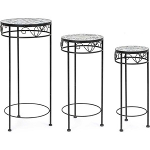 mutoni lifestyle, Beistelltische Erice rund (3er-Set), Beistelltische Erice rund (3er-Set)