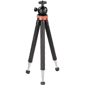 HAMA, Hama Traveller Pro - Stativ (Schwarz/Rot), HAMA Traveller Pro - Stativ