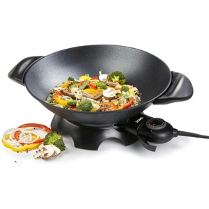 Domo, Domo Do8708W für 4 Personen Wok, Domo DO8708W elektrischer Wok schwarz
