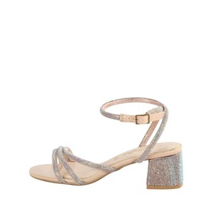 Buffalo, Buffalo Sandalette, in glitzernder Optik, 