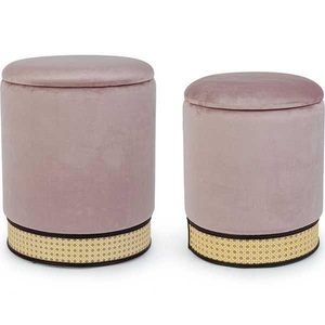 mutoni lifestyle, Pouf Milena rosa (2er-Set), Pouf Milena rosa (2er-Set)
