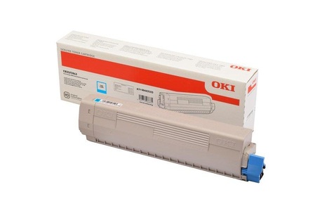 OKI, OKI Toner C833 C834 46443103 Original Cyan 10000 Seiten, Toner cyan 46443103