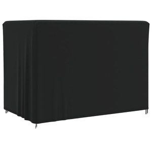 vidaXL, vidaXL Abdeckung für Hollywoodschaukel Schwarz 220x150x150 cm Oxford, vidaXL Abdeckung für Hollywoodschaukel Schwarz 220x150x150 cm Oxford