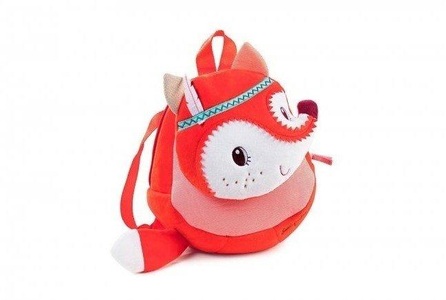 Lilliputiens, Lilliputiens Plüsch-Rucksack - Alice - rot, 