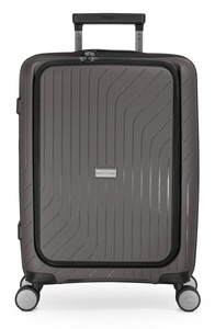 Hauptstadtkoffer, Hauptstadtkoffer Hartschalen-Trolley ´´TXL, titan, 55 cm´´, 4 Rollen, TXL - Handgepäck mit Laptopfach in Titan