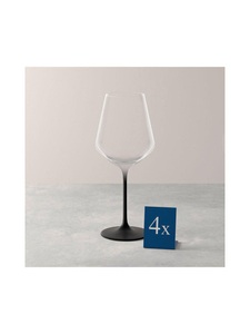 Villeroy Boch, Villeroy Boch - Rotweinglas-Set MANUFACTURE ROCK - Glas - transparent, Villeroy & Boch GLÄSERSET 4-teilig , 11-3798-8110 4ER Set , Klar , Glas , 470 ml , 003407192901