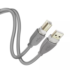 Avizar, USB 2.0 AUSB 2.0 B Kabel, 1.8m LinQ, Avizar - USB 2.0 A/USB B Kabel, 1.8m LinQ, Grau, One Size