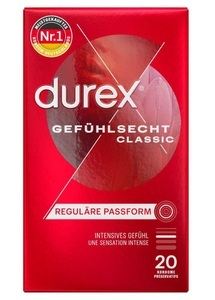 Durex, Kondome „Gefühlsecht Classic“, transparent, durex Gefühlsecht Classic Kondome (20 Stk)