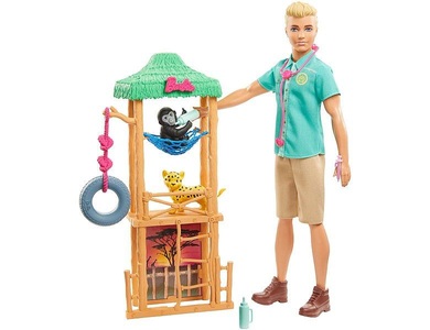 Barbie, Barbie Spielset Ken Wildtierarzt, 