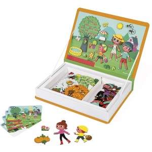 Janod, Janod Magneti'book Die 4 Jahreszeiten, Janod - Magnetbuch 4 Jahreszeiten, Multicolor