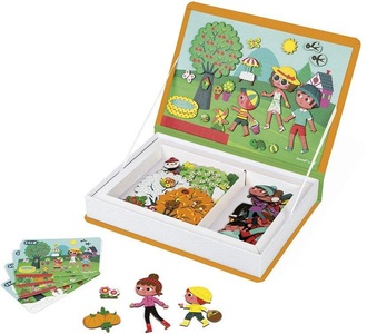 Janod, Janod Magneti'book Die 4 Jahreszeiten, Janod - Magnetbuch 4 Jahreszeiten, Multicolor