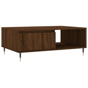 vidaXL, vidaXL Couchtisch Braun Eichen-Optik 90x60x35 cm Holzwerkstoff
